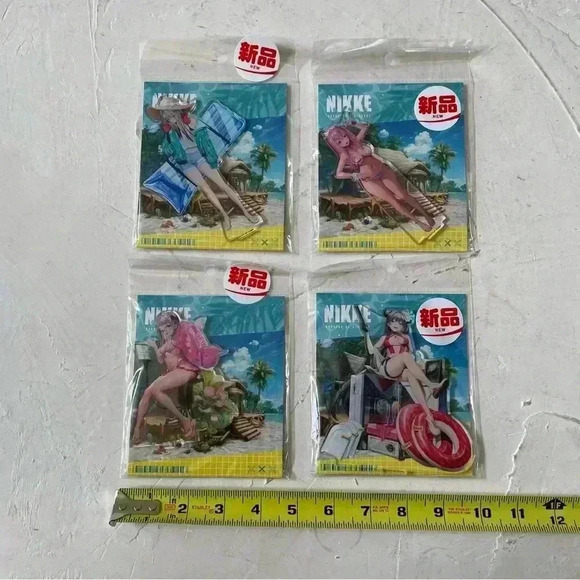Goddess of Victory : NIKKE Acrylic Stand Summer Swimsuit Set of 4 - Picture 3 of 8
